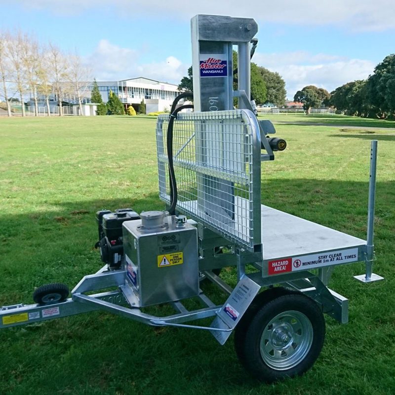Log Splitter Vertical (Towable) Harrisons HireMaster Wanganui